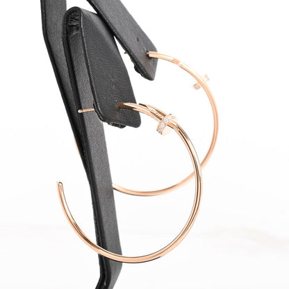 Cartier Earrings Juste un Clou Hoop — view 2