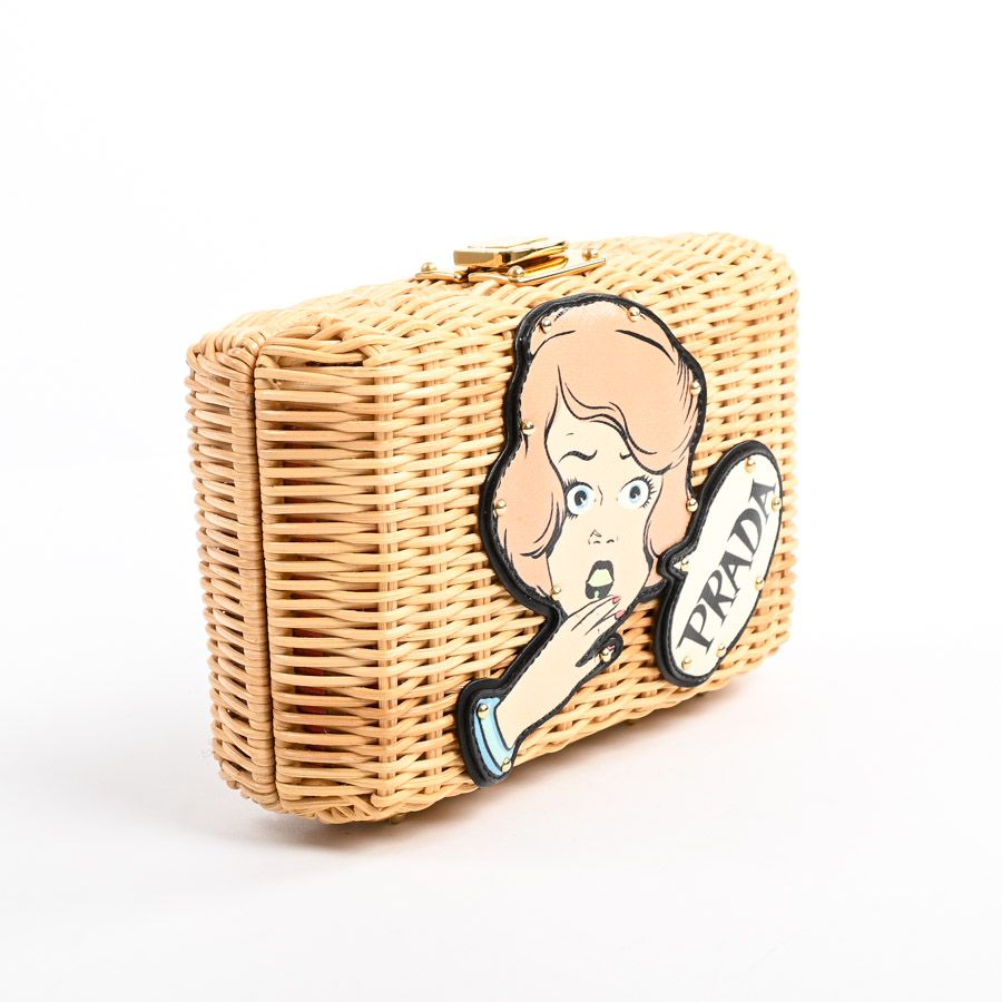 Prada Shoulder Bag Wicker — view 2