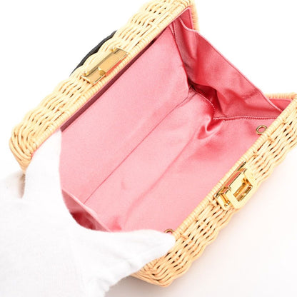 Prada Shoulder Bag Wicker — view 4
