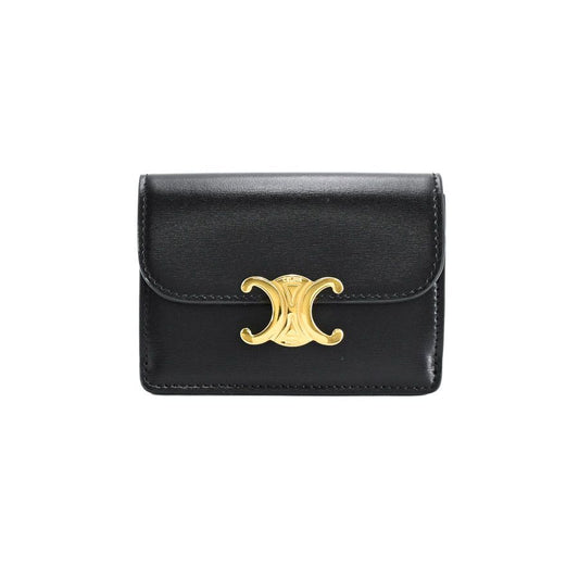 Celine Card Case Holder with Triomphe Flap