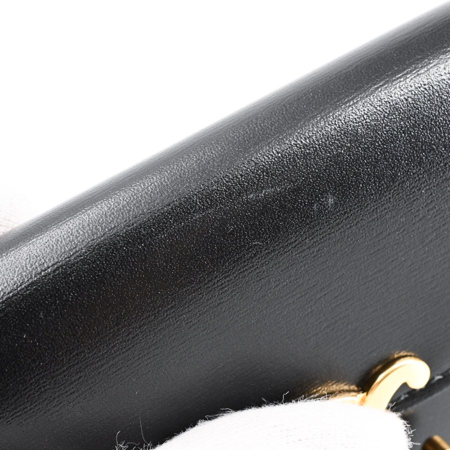 Celine Card Case Holder with Triomphe Flap — view 6