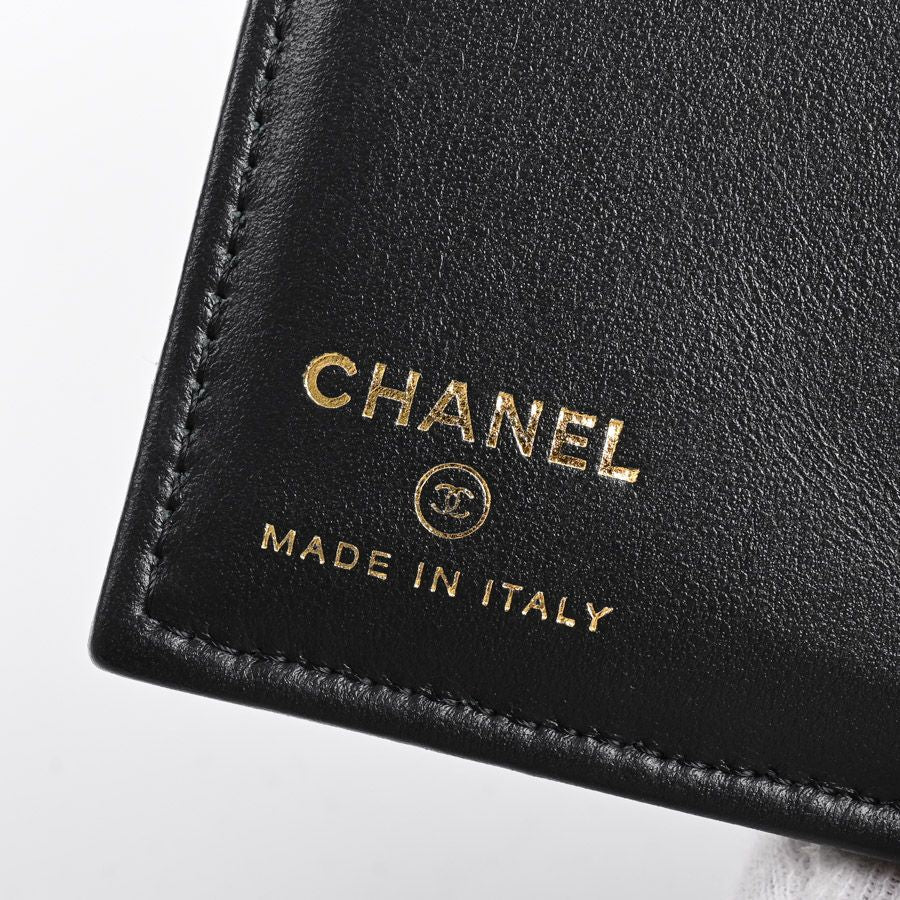 Chanel Case Passport Holder Black — view 7