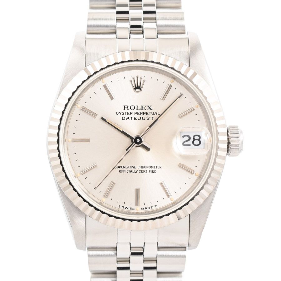 Rolex Watch Datejust White Gold