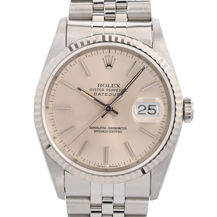 Rolex Watch Datejust White Gold