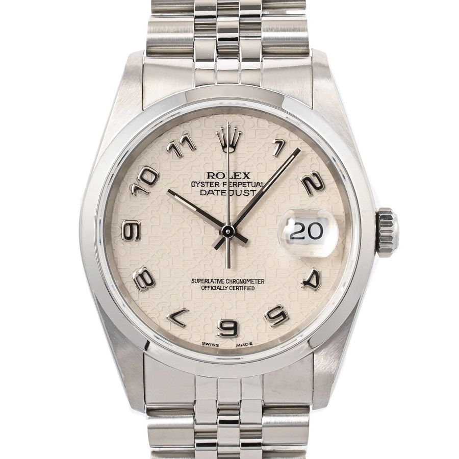 Rolex Watch Datejust Silver