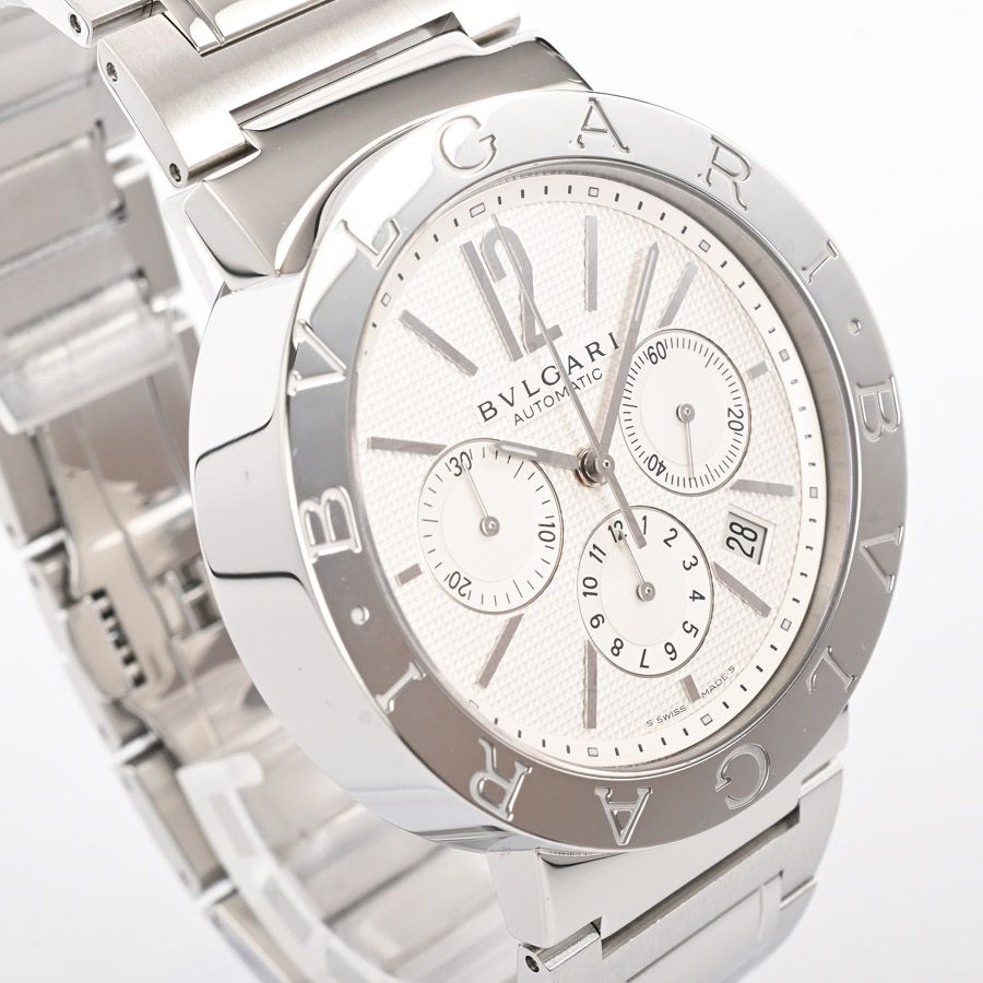 Bvlgari Watch Chronograph Silver — view 4