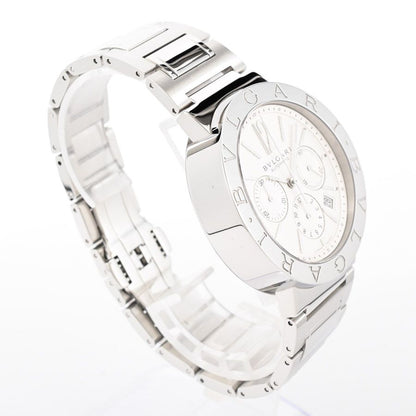 Bvlgari Watch Chronograph Silver — view 3
