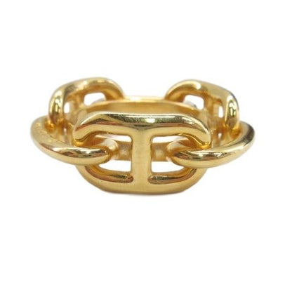 Hermes Chaine D'ancre Scarf Ring Gold — view 2