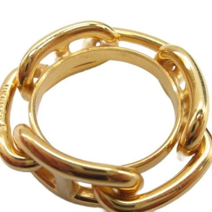 Hermes Chaine D'ancre Scarf Ring Gold — view 4