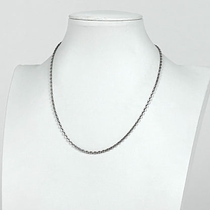 Hermes Chain Necklace 925 Sterling Silver — view 4
