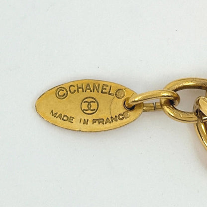 Chanel CC Logo Rupe Necklace Long Gold Plated — view 5