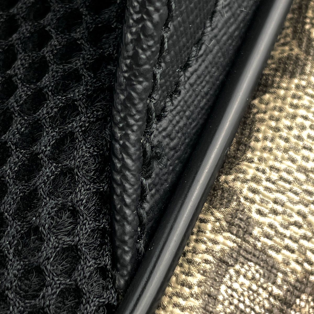 Gucci GG Pattern Backpack Supreme Beige Black — view 5