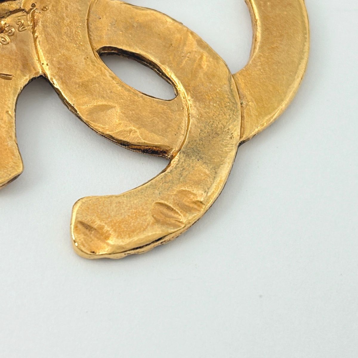Chanel CC Logo Chain Necklace Long Gold Plated — view 5
