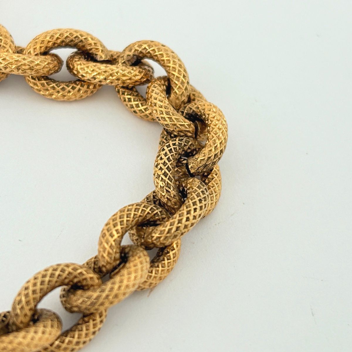 Chanel CC Logo Chain Necklace Long Gold Plated — view 4