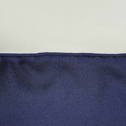 Hermes Carre 90 Cavaliers Peuls Horsemen of the Poule Tribe Scarf Silk Blue — view 3