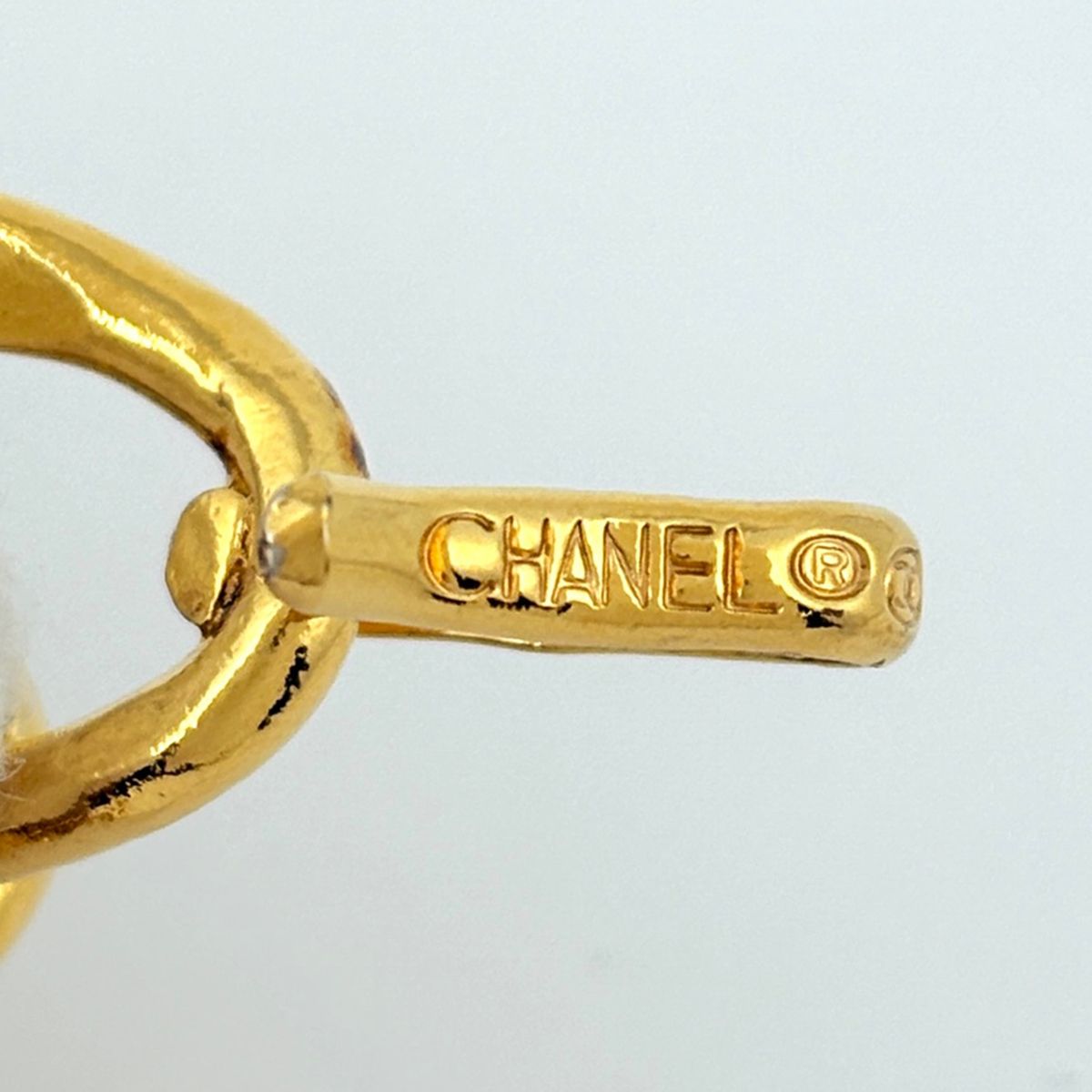 Chanel CC Logo Chain Belt Double Strand 94 Gold Plated — view 5