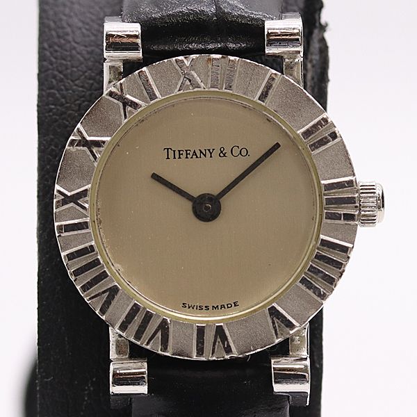 Tiffany & Co Atlas Quartz Silver Dial Watch