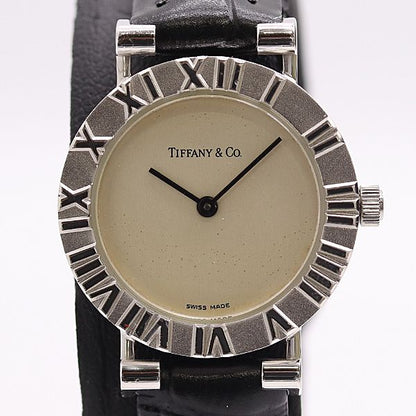 Tiffany & Co Atlas Quartz Silver Dial Watch