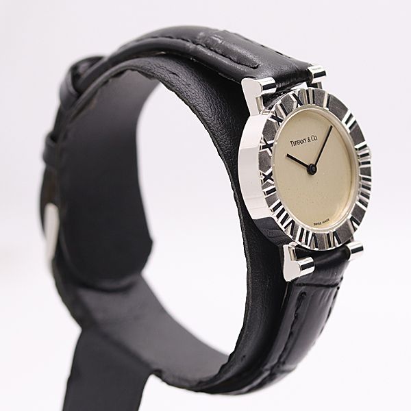 Tiffany & Co Atlas Quartz Silver Dial Watch — view 2