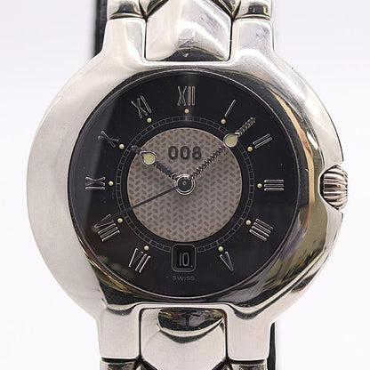 Versace Atelier Collection Automatic Winding Silver Black Dial Watch