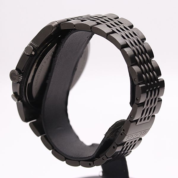 Gucci Timeless Chronograph 126.2 SS Quartz Black Dial Watch — view 3