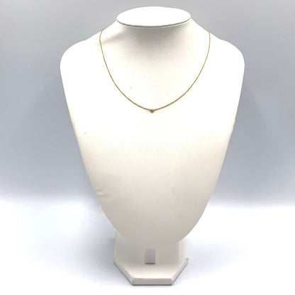 Tiffany & Co Diamond by the Yard Yellow Gold Clear Necklace — view 9