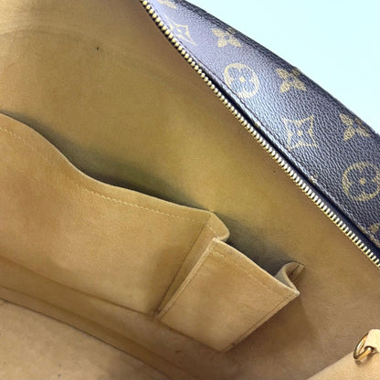 Louis Vuitton Babylon Monogram Leather Brown Light Tote Gold — view 8
