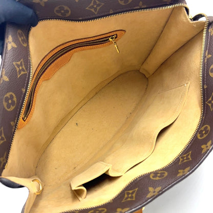 Louis Vuitton Babylon Monogram Leather Brown Light Tote Gold — view 3