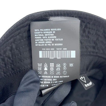 Prada Re-Nylon Black Hat Silver — view 5