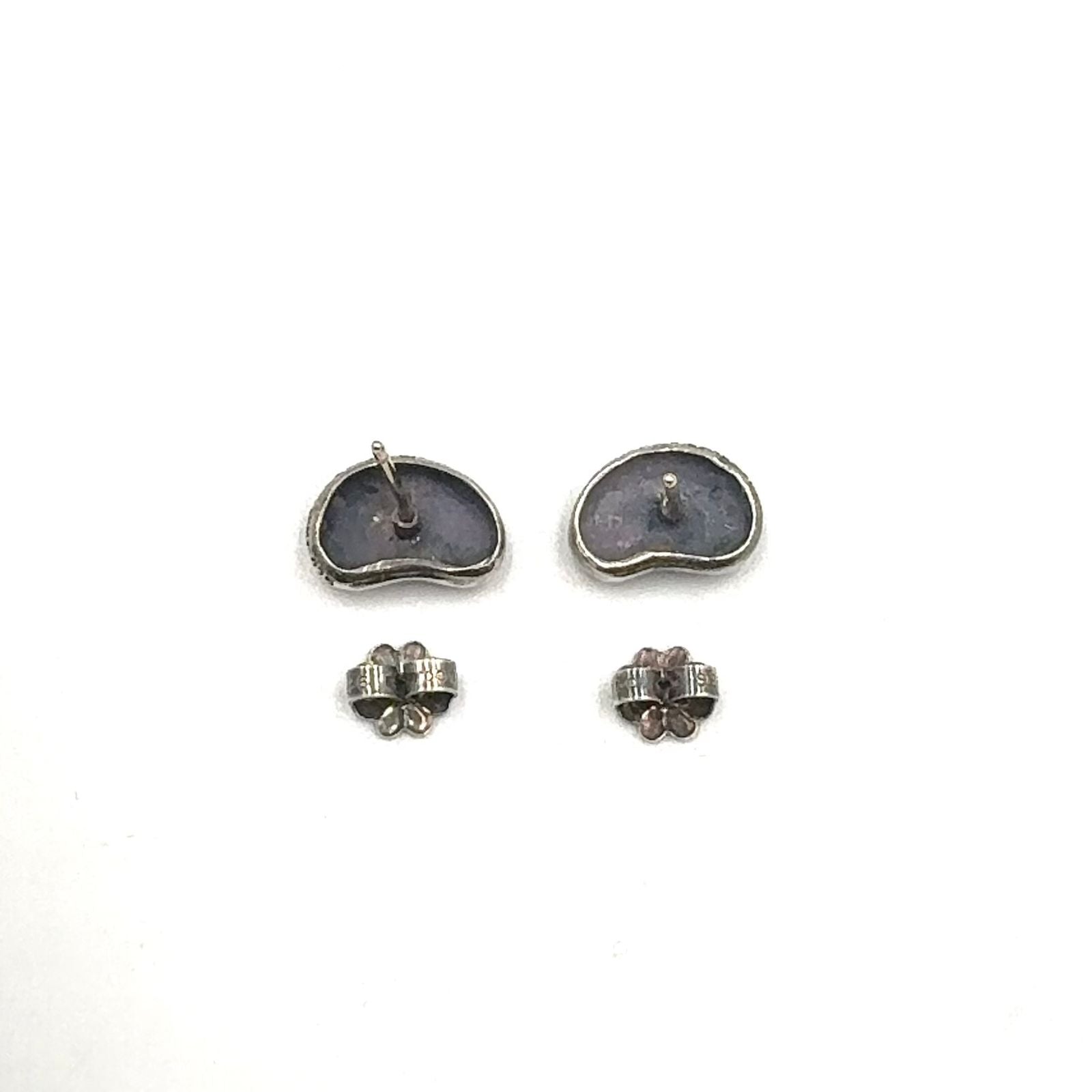 Tiffany & Co Bean Silver Earrings — view 5