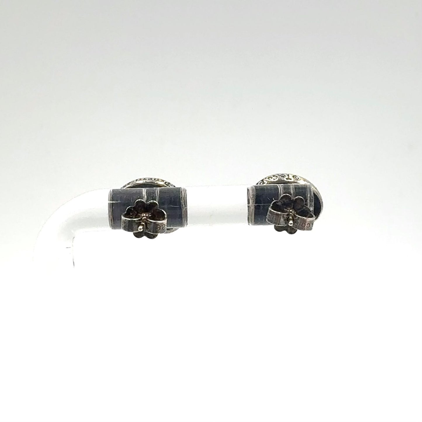 Tiffany & Co Bean Silver Earrings — view 3