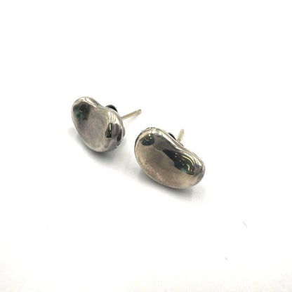 Tiffany & Co Bean Silver Earrings — view 9