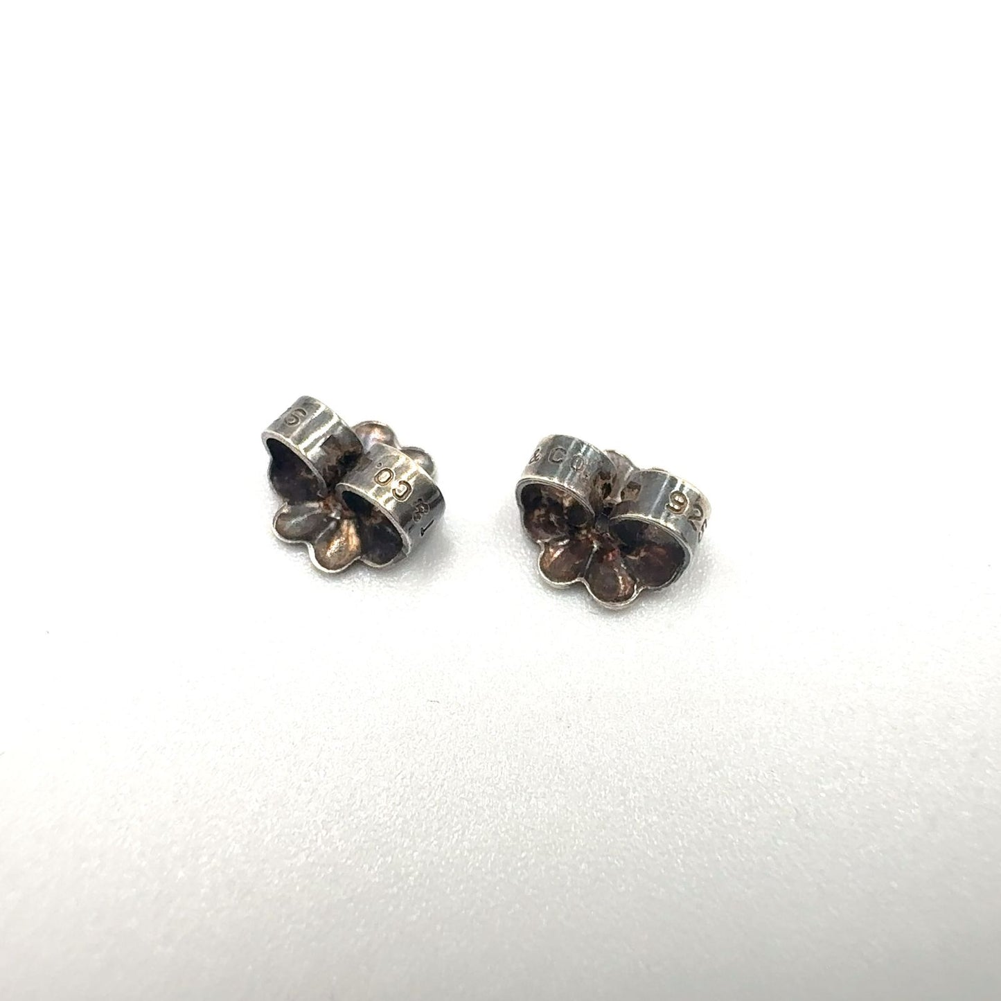 Tiffany & Co Bean Silver Earrings — view 8