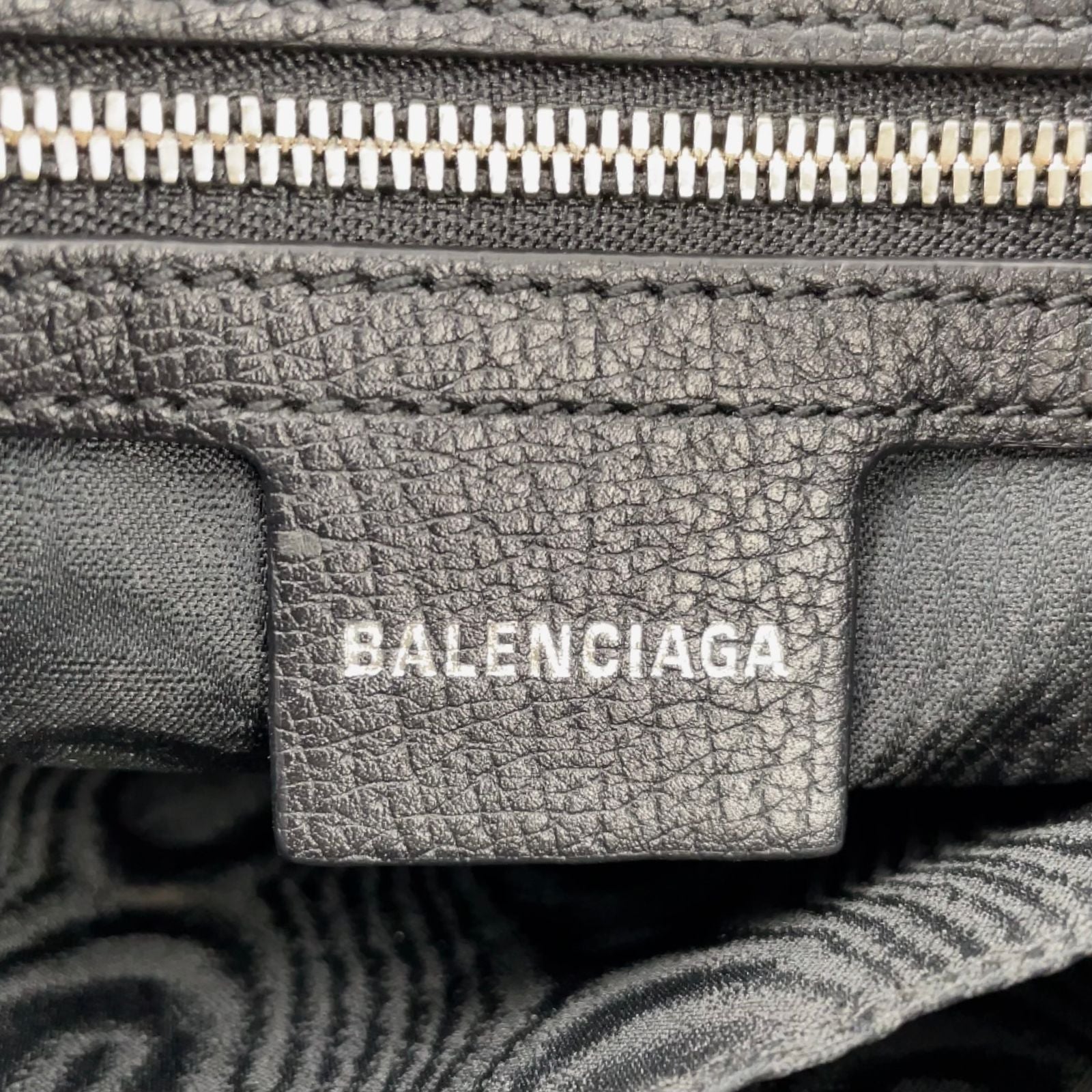 Gucci Jackie Leather Canvas Gray Black Multicolor Handbag Silver — view 4