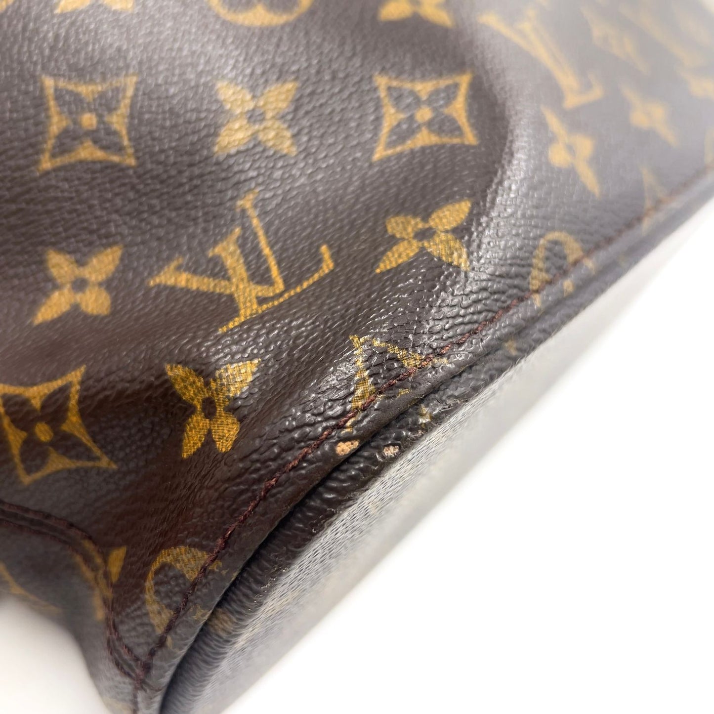 Louis Vuitton Vavin GM Monogram Leather Brown Tote Gold — view 9