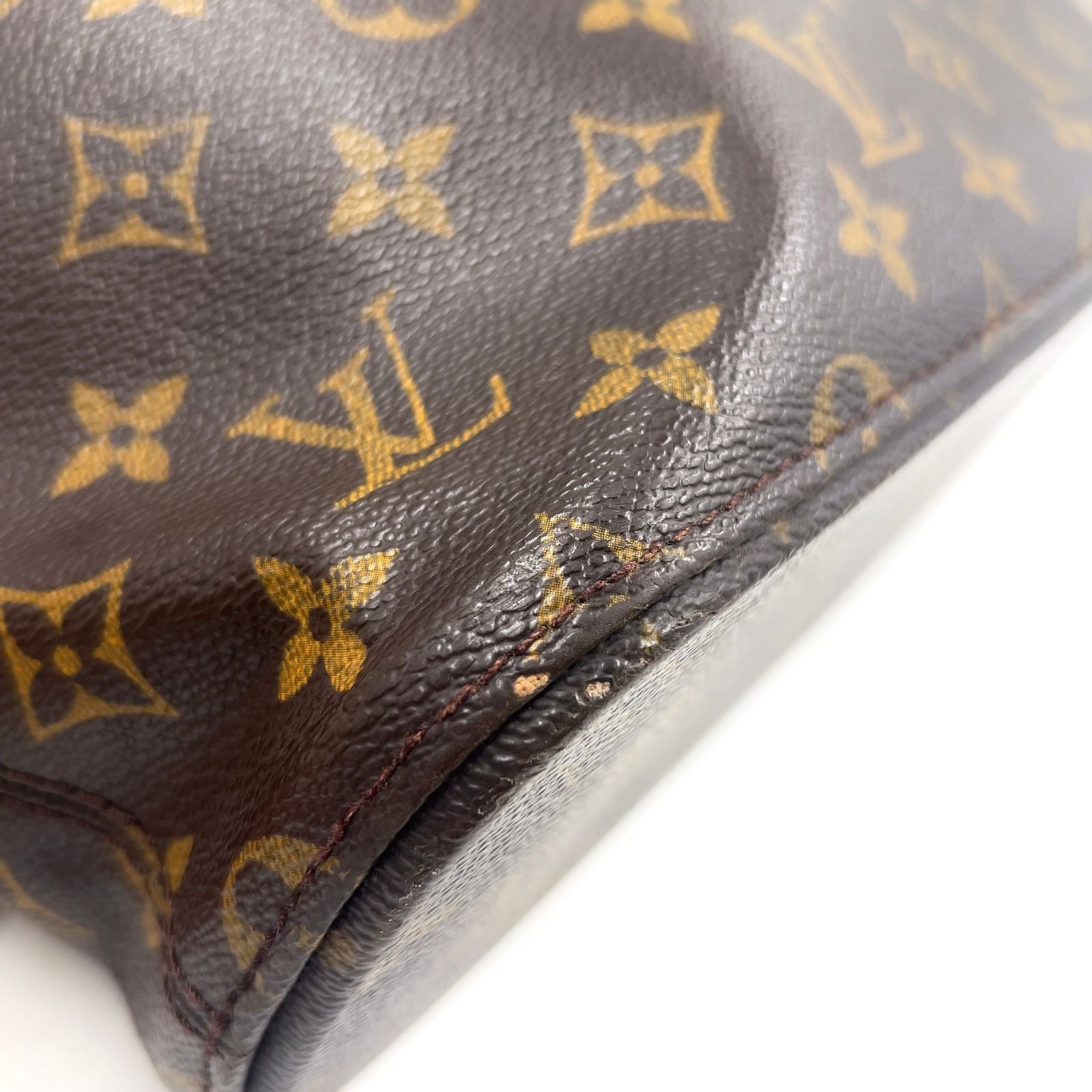 Louis Vuitton Vavin GM Monogram Leather Brown Tote Gold — view 9