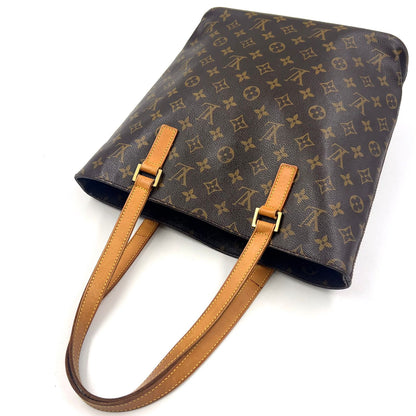 Louis Vuitton Vavin GM Monogram Leather Brown Tote Gold — view 5