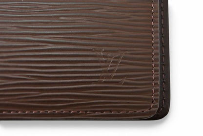 Louis Vuitton Notebook Cover Agenda PM Epi Mocha — view 4