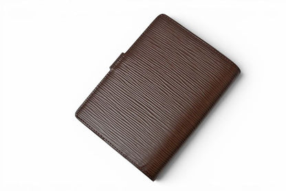 Louis Vuitton Notebook Cover Agenda PM Epi Mocha — view 3