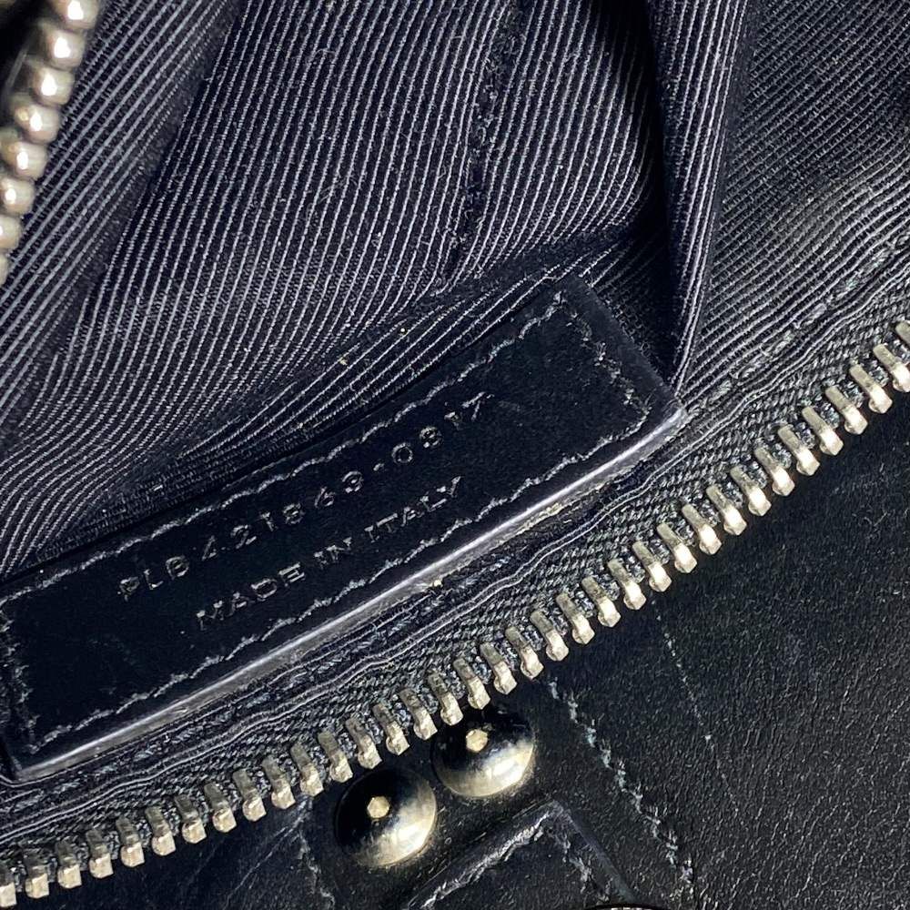 Saint Laurent Paris Sac de Jour Baby Sac Gray Leather Black 2-Way Shoulder — view 9
