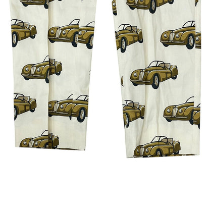 Dolce & Gabbana Stretch Cotton Pants Cropped Fsfjv White Smart Comfortable — view 5