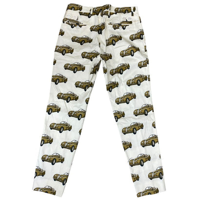 Dolce & Gabbana Stretch Cotton Pants Cropped Fsfjv White Smart Comfortable — view 2