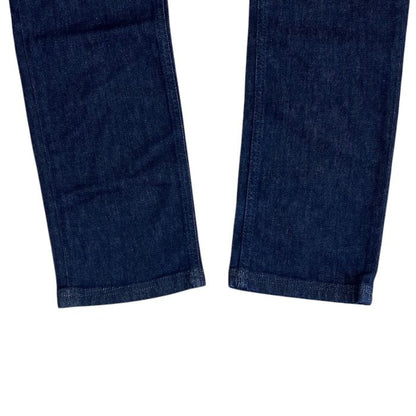 Fendi Monster Star Single Eye Denim Pants Logo Cotton Dark Blue Smart Comfortabl — view 5