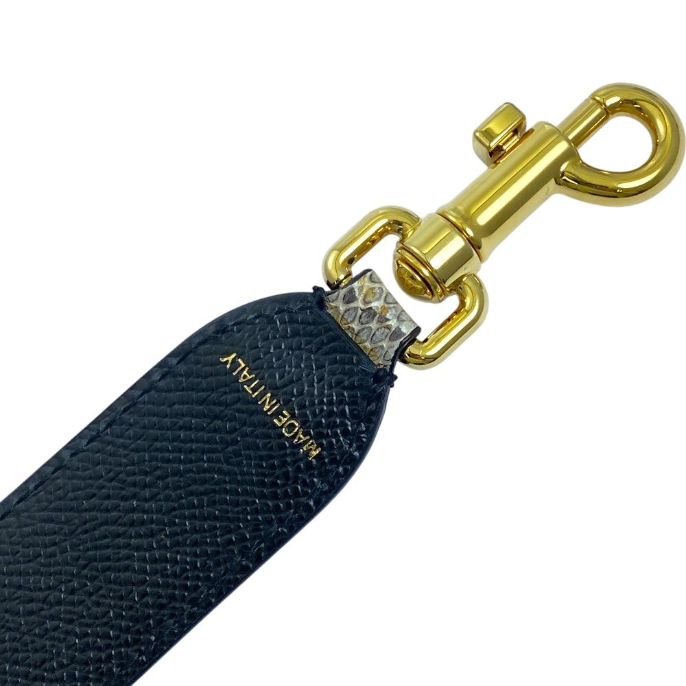 Dolce & Gabbana Bag Strap Leather Gray Multicolor Accent — view 6