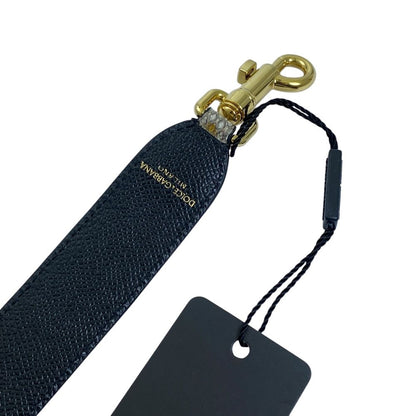 Dolce & Gabbana Bag Strap Leather Gray Multicolor Accent — view 9