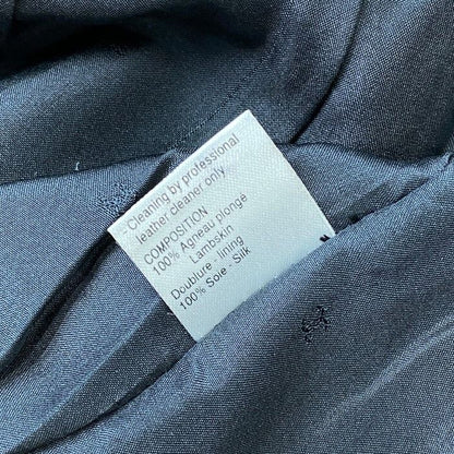 Chanel Vintage Long Skirt CC Logo Button Tight Silk Brown Feminine Classic — view 9