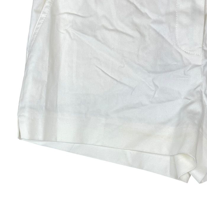 Louis Vuitton Patch Logo Shorts Polyurethane White Feminine Mode — view 5