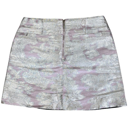 Louis Vuitton Jacquard Mini Skirt yon Polyester Pink mini — view 2
