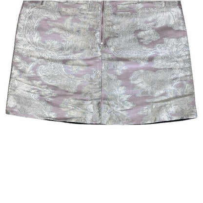 Louis Vuitton Jacquard Mini Skirt yon Polyester Pink mini — view 8