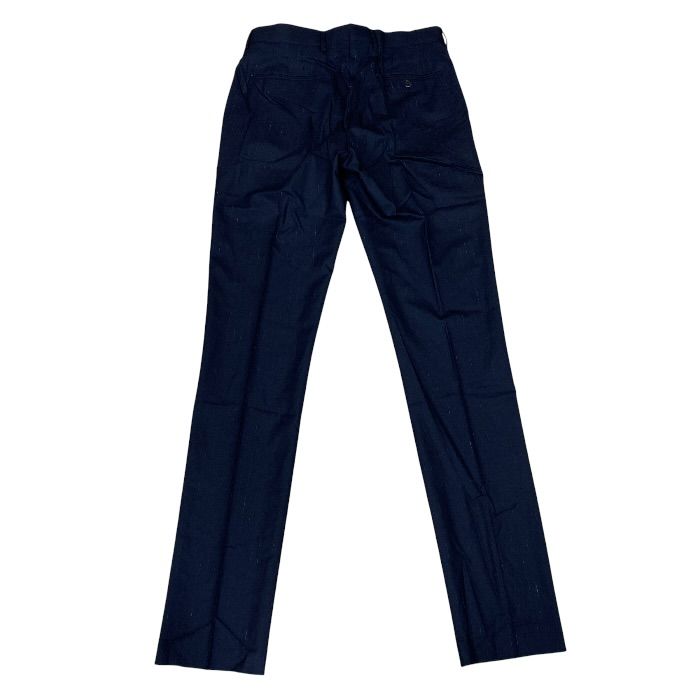 Louis Vuitton Trousers Suit Pants Striped Straight Gyk Wool Navy Business Smart — view 2